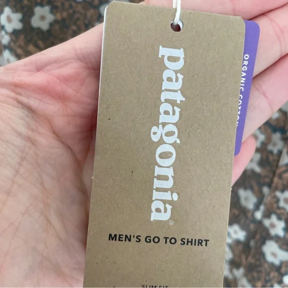 Patagonia Floral Moss Stingray Short Sleeve Shirt  2XL summer shirt BNWT - Picture 7 of 9